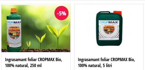 ingrasamant organic de calitate Cropmax